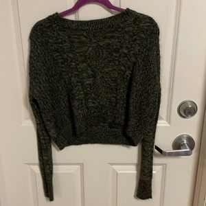 Cropped sweater